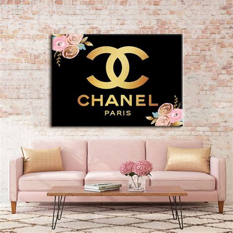 chanel art deco|printable Chanel wall art.